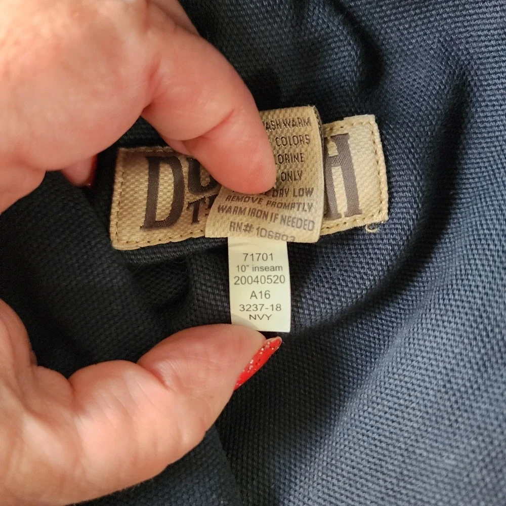 Duluth Trading Men's‎ Shorts Cargo Size 40 Blue *Measured size 39*